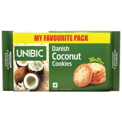 UNIBIC Danish Coconut Cookies, 300g